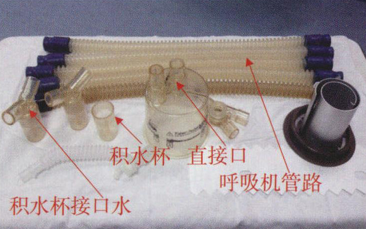 1 呼吸機管路連接